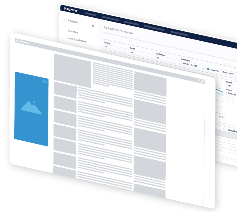 Side Rail Ad Unit Playwire